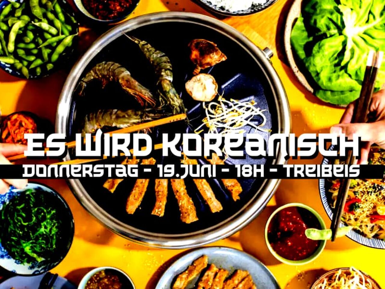 ein koreanischer Grill