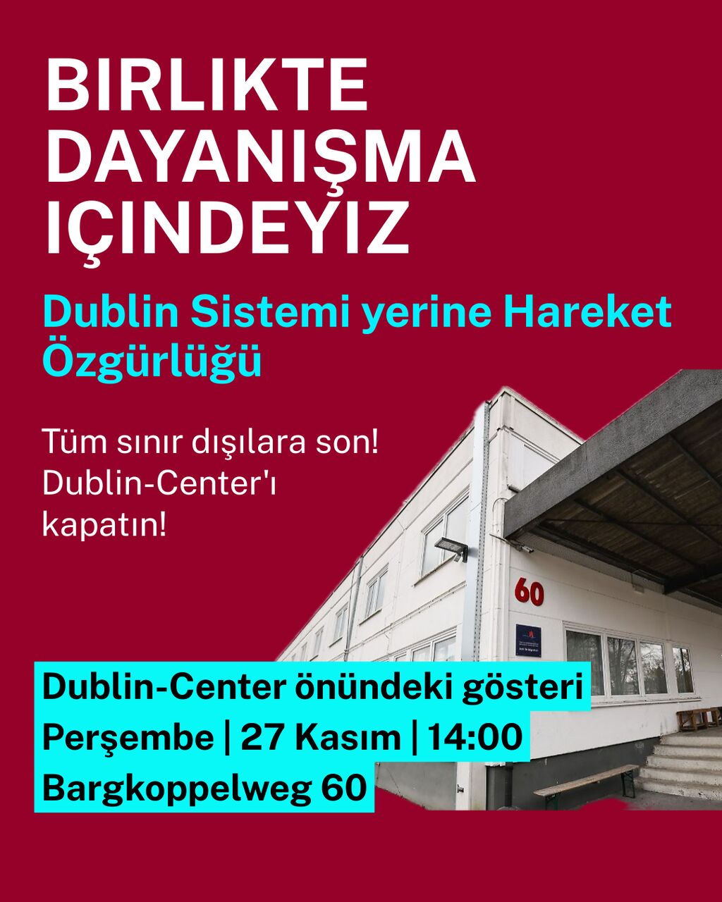 Wir halten zusammen - Bewegungsfreiheit statt Dublin-System /6