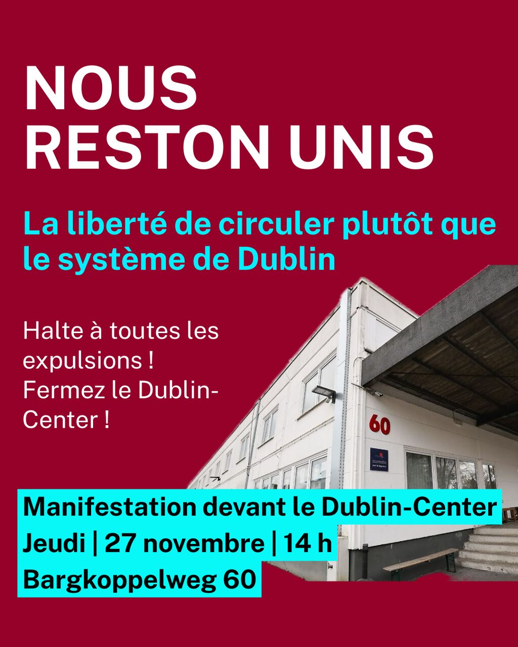 Wir halten zusammen - Bewegungsfreiheit statt Dublin-System /9