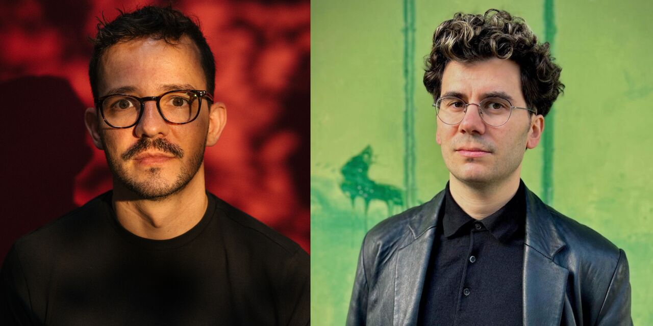 Das Bild zeigt die Porträts von Olivier David und Mesut Bayraktar.