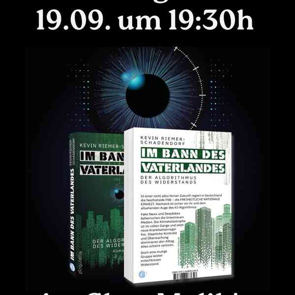 Plakat zur Lesung im Chez Malik's