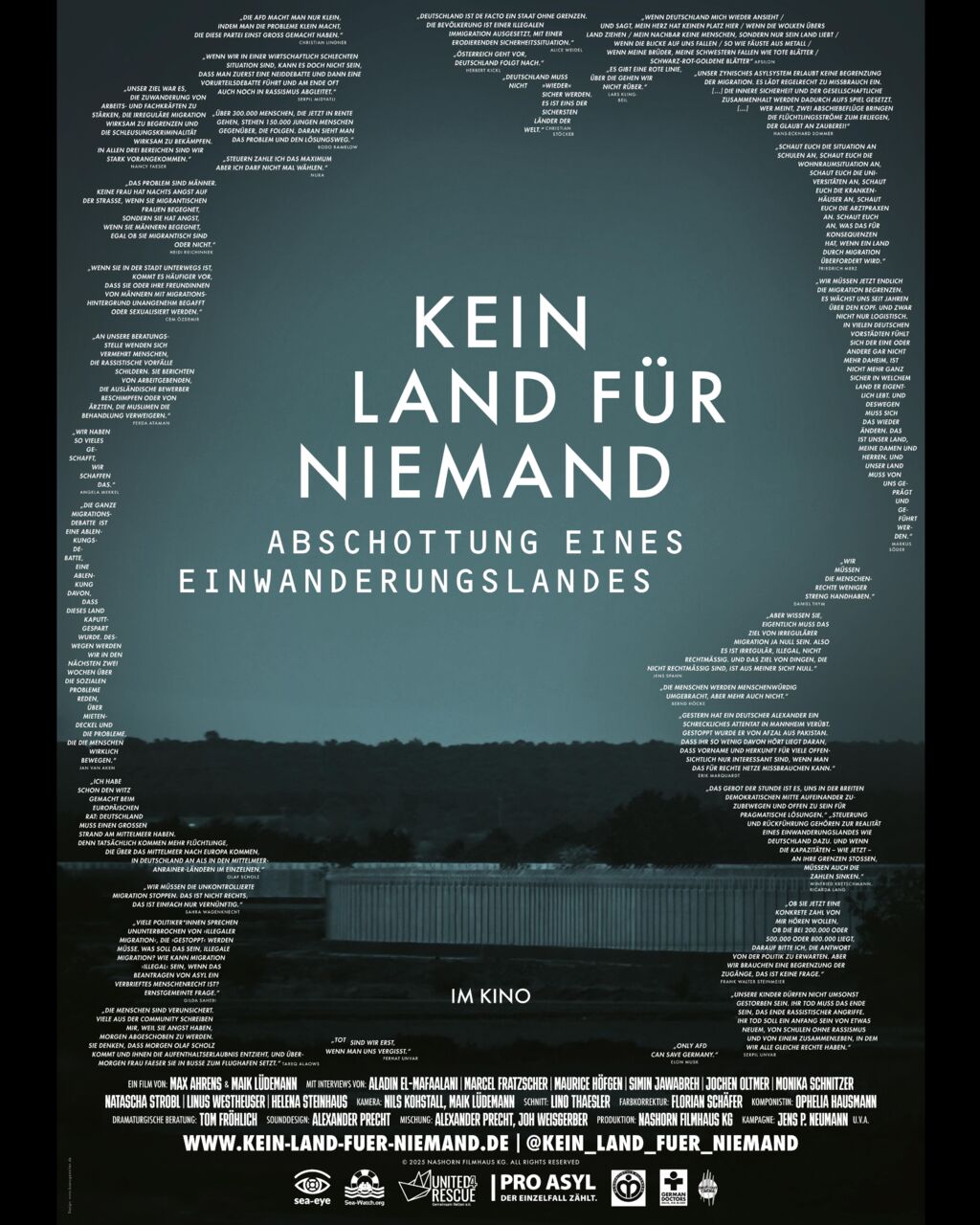 Filmposter: Kein Land für Niemand