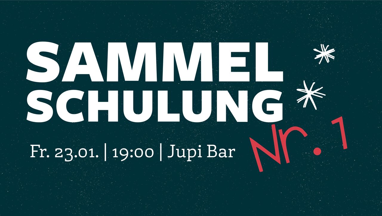 Sammelschulung Nr. 1 | 23. Januar 2026 | 19:00 | Jupibar 