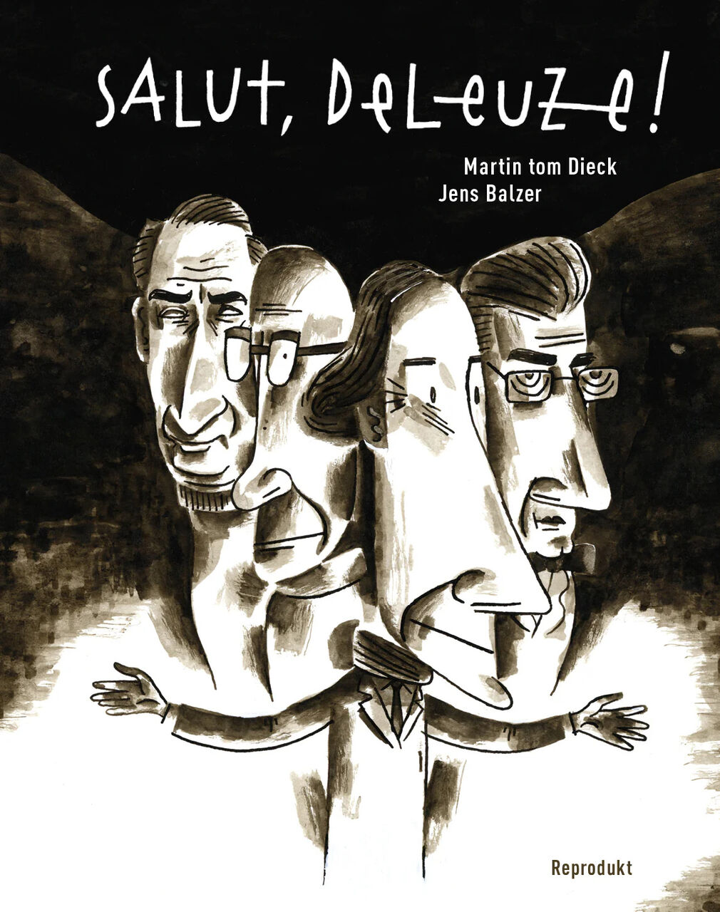 Buchcover von "Salut Deleuze!" von Jens Balzer und Martin tom Dieck