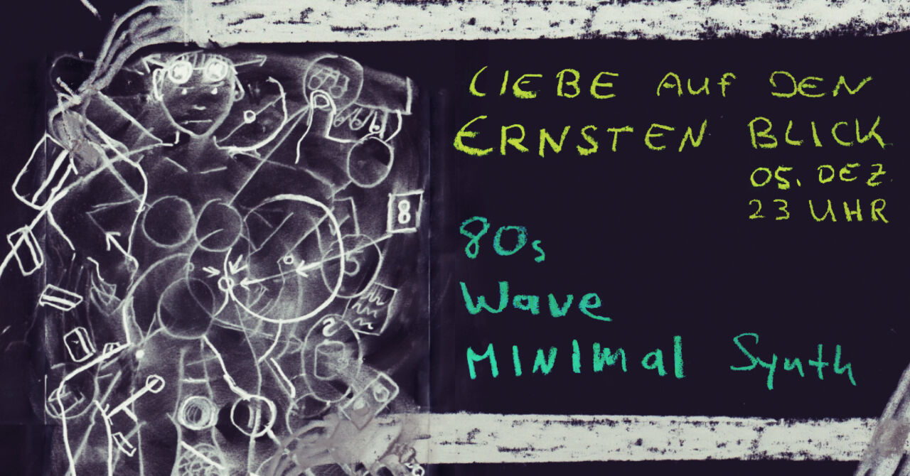 Liebe auf den ernsten Blick - 80s, wave, minimal Synth -