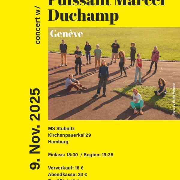 Konzert Flyer OTPMD, 09.11.2025 MS Stubnitz