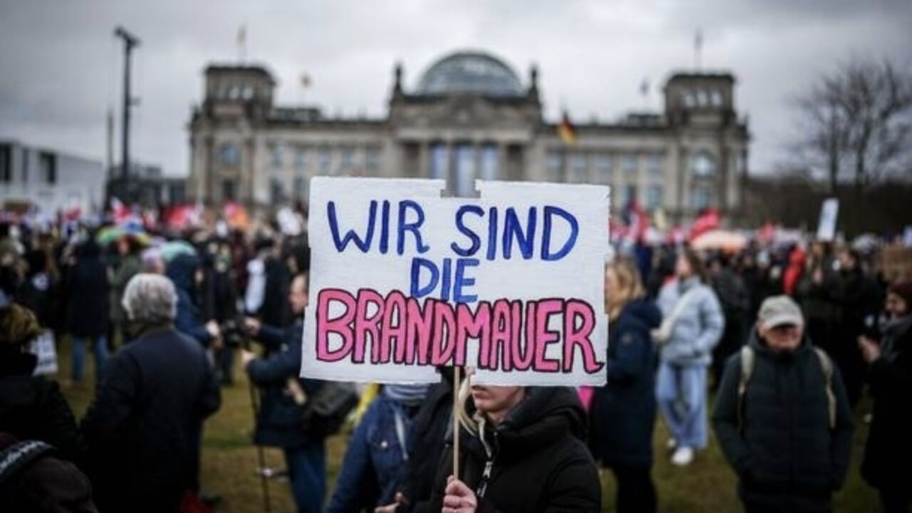 Demonstration gegen Rechts in Berlin, 2.3.2024, Quelle: Rosa Luxemburg Stiftung Hamburg