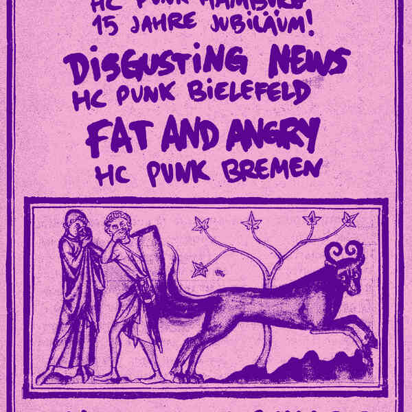 Loser Youth - HC Punk Hamburg - 15 Jahre Jubiläum! Disgusting News - HC Punk Bielefeld - Fat And Angry - HC Punk Bremen. 01.11.2025 Störte, Hamburg. Tür 20:30, Abriss 21:00.