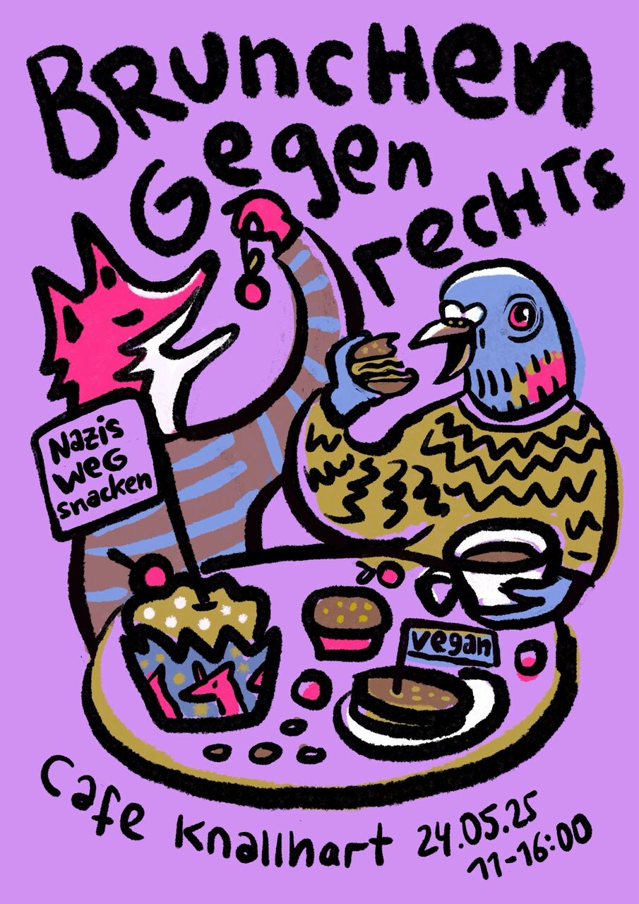 Taube und Fuchs snacken Nazis und Pancakes