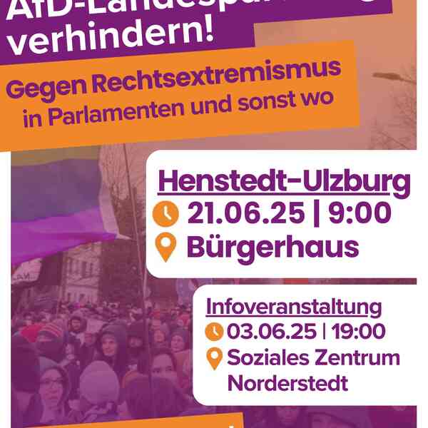 AfD-Landesparteitag verhindern!
