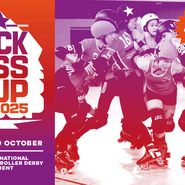 Flyer des Kick Ass Cup 2025 mit Skatenden am 18. und 19. Oktober