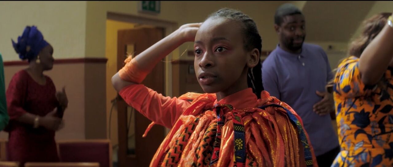 Protagonistin eines der Kurzfilme