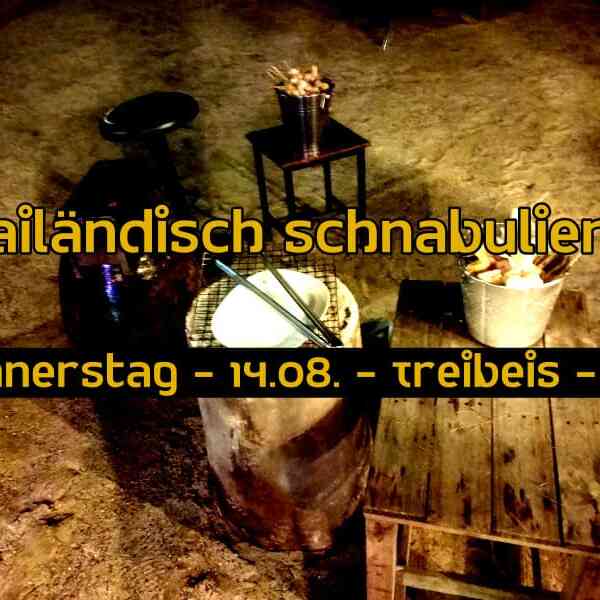 ein thiländischer Grill am Strand
