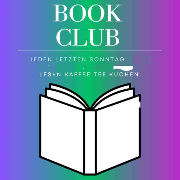 Silent Book Club in der Hafenvokü,; jeden letzten Sonntag; alkfrei, rauchfrei, vegan
