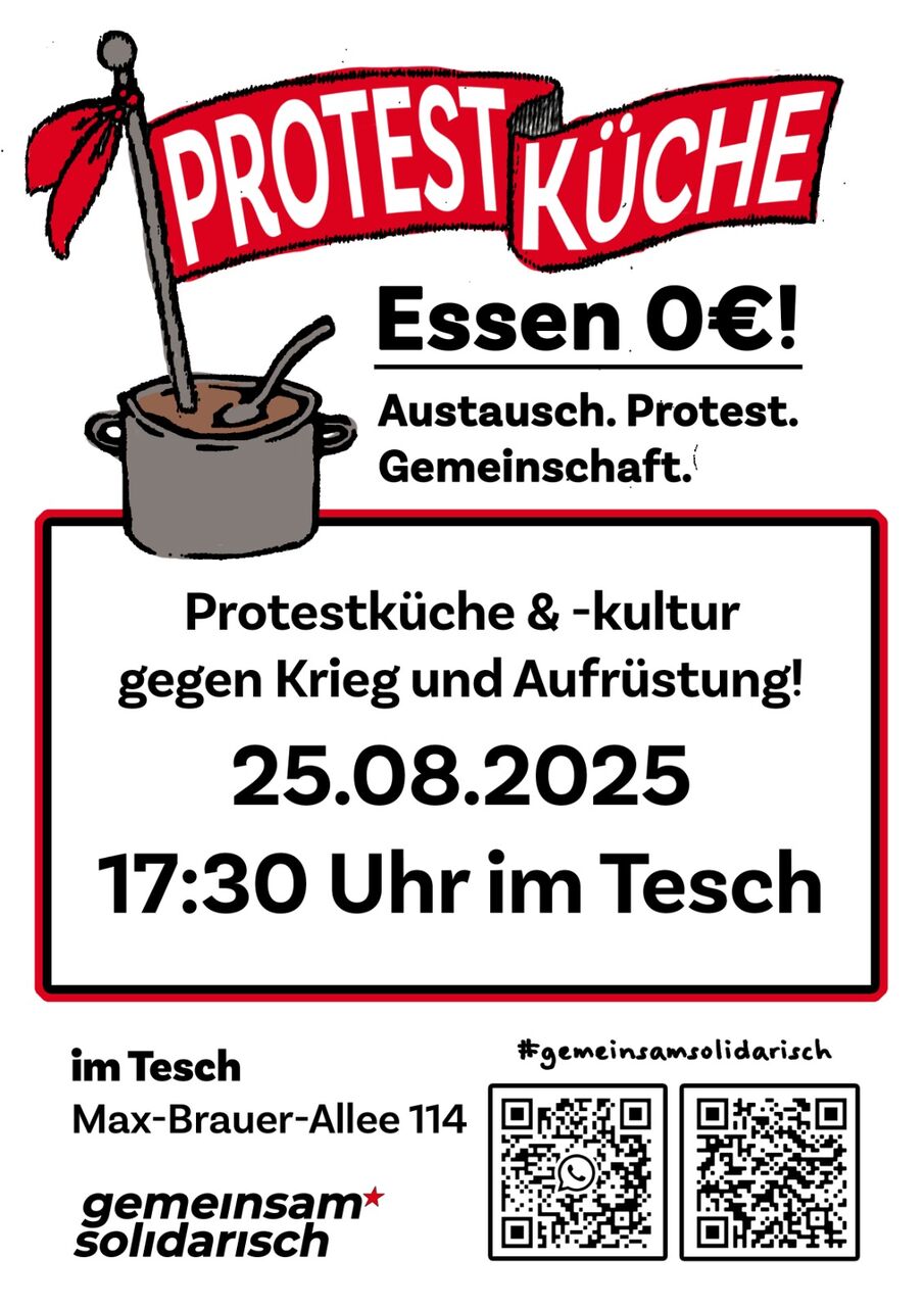 Flyer Protestküche